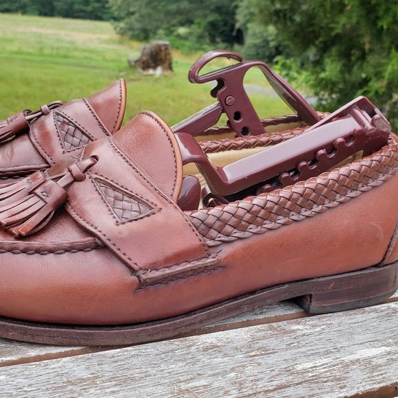 Allen Edmonds Maxfield Brown Loafers Shoes 9.5 main image 7